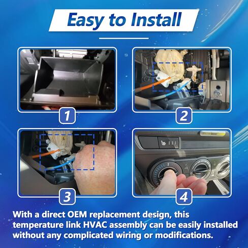 BHS261A20A Temperature Link HVAC Assembly Fit for Mazda 3 2014 2015 2016 2017 2018 Replace BHS2-61-A20A in Saudi Arabia