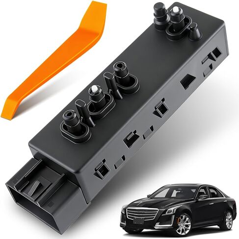 تعديل مفتاح مقعد الطاقة من جانب الراكب الأيمن مناسب لسيارة Chevy Avalanche Silverado Suburban Tahoe 2007-2013، GMC Yukon Sierra، Cadillac Escalade & Buick Hummer H2، استبدل 12451498، 25974715 in Kuwait