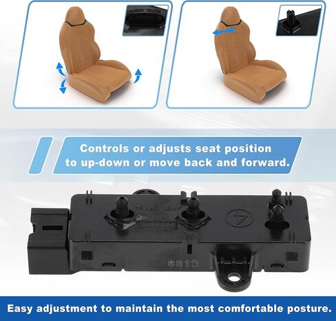 No.87066-4HA0A Front Left Driver Side Power Seat Switch for Nissan Maxima 2009-2023 LH Power Seat Control Adjustment Switch Fit for in Kuwait