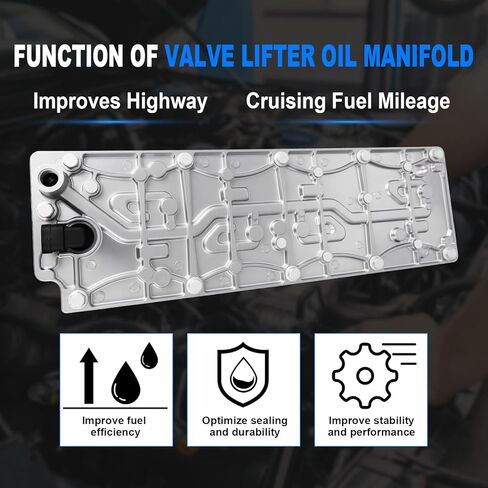 Valve Lifter Oil Manifold (VLOM) Cylinder Deactivation Solenoid, For 2007-2013 Chevy Silverado 1500/Suburban/Tahoe, GMC Sierra/Yukon, Buick, Cadillac 5.3L/6.0L/6.2L 12571609 917-162 in Saudi Arabia