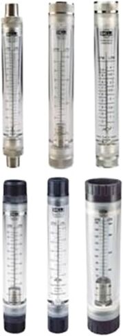 LZM-25G Pipeline water/air acrylic rotameter industy flow meter[5-60GPM/80-225LPM] Male 1-1/2"BSPT in Saudi Arabia
