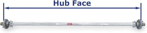 محور عقدة مقطورة قارب مجلفن قوي مع محاور مثبتة مسبقًا 3750 رطل 93.5 بوصة Hubface 26940 in Saudi Arabia
