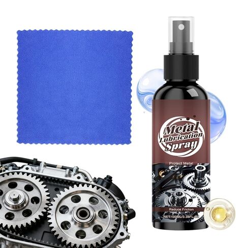 Metal Lubricant Spray | Smooth Lubricating Agent | Protective Metal Lubrication,for Tools Doors Gears Automotive Wheel Household Workshop Home in Saudi Arabia