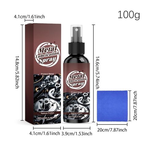 Metal Lubricant Spray | Smooth Lubricating Agent | Protective Metal Lubrication,for Tools Doors Gears Automotive Wheel Household Workshop Home in Saudi Arabia