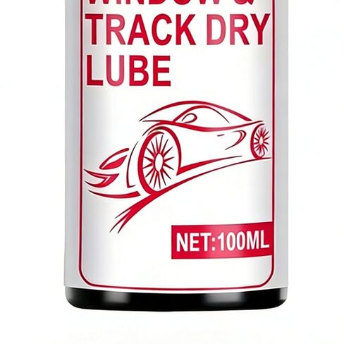 Auto Grease,100ML Window Dry Lube,Waterproof Anti-Moisture Car Window Lubricant Spray - for Noise Reduction Stainless Steel Alloy Sliding Tracks Tractor Vehicle in Saudi Arabia