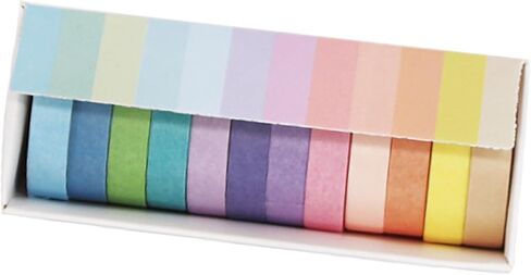 Colored Tape Sticky Note Marking Sticker Highlighter Removable Highlighter Strips Flags Sticker Reading Sticky Tabs Removable Marking in Saudi Arabia