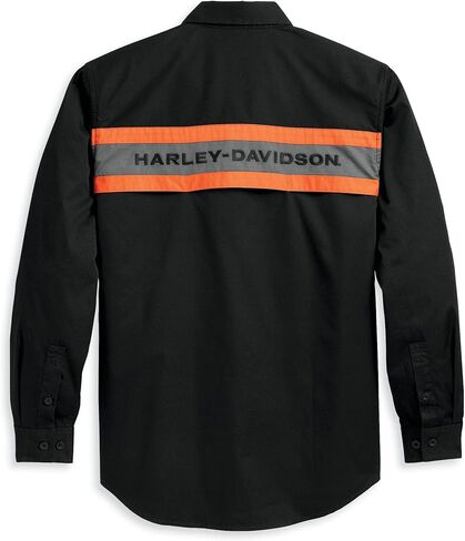 قميص Harley-Davidson الرجالي Harley Performance ملون، أسود - 96127-23VM in Saudi Arabia