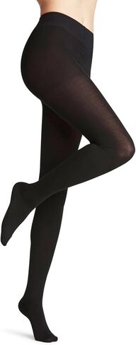 FALKE Women's Family Sustainable Cotton Tights, Black (Black 3009) - Sustainable, XL in Saudi Arabia