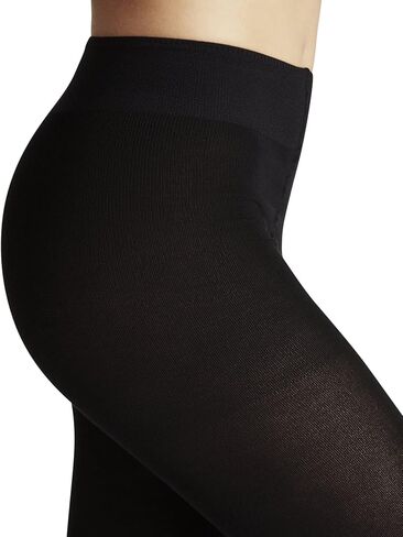 FALKE Women's Family Sustainable Cotton Tights, Black (Black 3009) - Sustainable, XL in Saudi Arabia