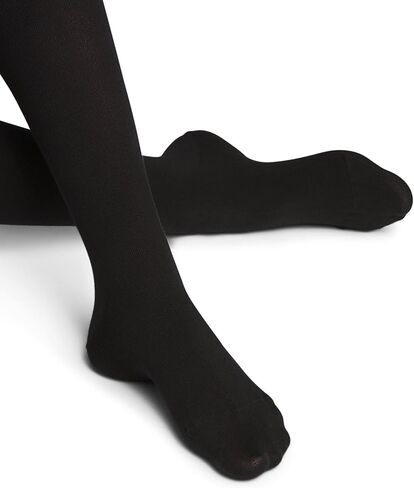 FALKE Women's Family Sustainable Cotton Tights, Black (Black 3009) - Sustainable, XL in Saudi Arabia