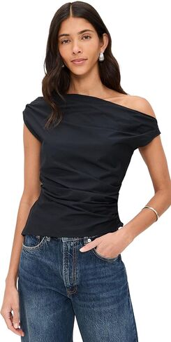 STAUD Women's Phare Top, Black, 10 in Saudi Arabia