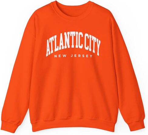 Atlantic City New Jersey Adult Unisex Crewneck Sweatshirt in Saudi Arabia