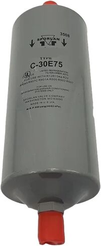 Air Conditioning Injection Filter Replaces Refrigerant Drying Filter 026-37563-000 C-30E75 in Saudi Arabia