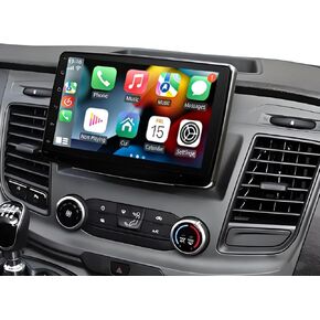 ستيريو راديو Android لسيارة Ford Transit 250 350 2018 2019 2020 2021 2022 2023 2024 2025 استبدال وحدة الرأس UMuti Media pgrade، carplay اللاسلكي Android auto WiFi GPS، 10 بوصة (8 كور 2 + 64 جيجا) in Kuwait