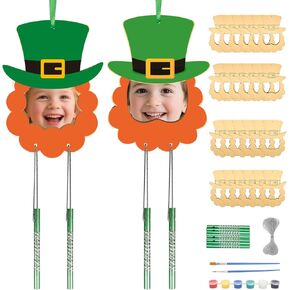 Fennoral 12 Pack Wind Chime Kit Spring Craft for Kids Wooden Arts and Crafts for Girls Boys Make Your Own Fish Wind Chime Ornaments DIY Coloring Fish Craft for Spring Summer Birthday Party Supplies in Kuwait