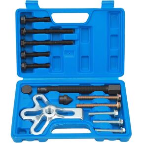 14PCS Harmonic Balancer Puller Kit, Reusable Carbon Steel Steering Wheel Puller Set with Storage Box for 2 or 3 Hole Applications in Kuwait