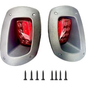 طقم استبدال الضوء الخلفي LED الساطع من Dr.Acces لعربات الجولف EZGO RXV 2008-2015 - متوافق مع 12 فولت in Kuwait
