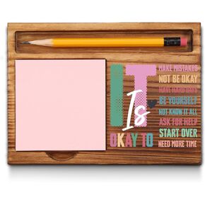 Highland Cow Sticky Notes Holder, i Have an Attitude who Knew Funny Cattle Office Decor Gifts for Coworkers, Women, Colleagues, Boss, Self-Stick Note Pad Holders GAA76 in Saudi Arabia
