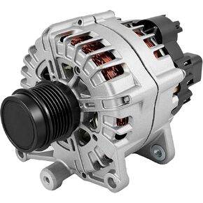 SCITOO New Alternator for 120Amp Chrome 3 Wire Self Exciting Street Rod GM 305 350 BBC SBC in Kuwait