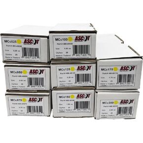 حزمة وزن العجلة المطلية بالرصاص طراز MC من Ascot .25oz-2.00oz (8 عناصر) in Kuwait