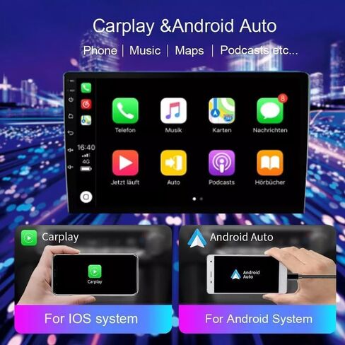 ستيريو راديو Android لسيارة Ford Transit 250 350 2018 2019 2020 2021 2022 2023 2024 2025 استبدال وحدة الرأس UMuti Media pgrade، carplay اللاسلكي Android auto WiFi GPS، 10 بوصة (8 كور 2 + 64 جيجا) in Kuwait