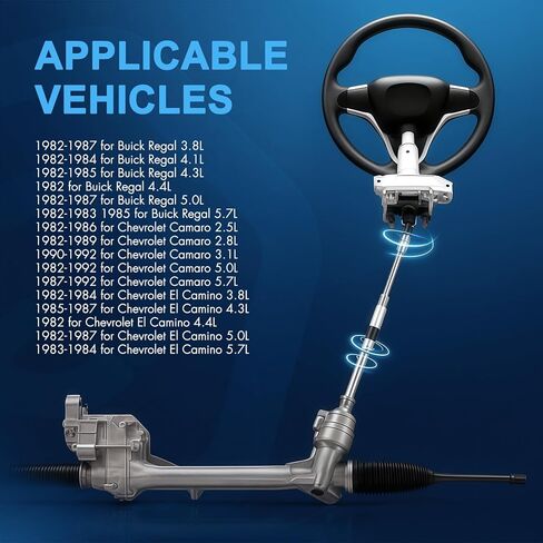 ECCPP Intermediate Steering Shaft Column fit For Chevrolet Camaro 1982-1992 For Chevrolet Malibu for Chevrolet Monte Carlo 1982-1988 for Buick Regal 1982-1983 71223022HKR in Saudi Arabia