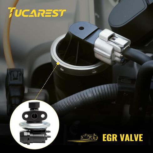 صمام TUCAREST EGR مع حشية EGV1038 مناسب لـ 2005 2006 2007 Fo-rd Five Hundred, 05-07 Freestyle /2005-2007 Me-rcury Montego [# 5F9Z9D475AA 5F9Z9D475BA 5F9E9Y456AA 2EGR0023 CX2057 4F1971] in Saudi Arabia