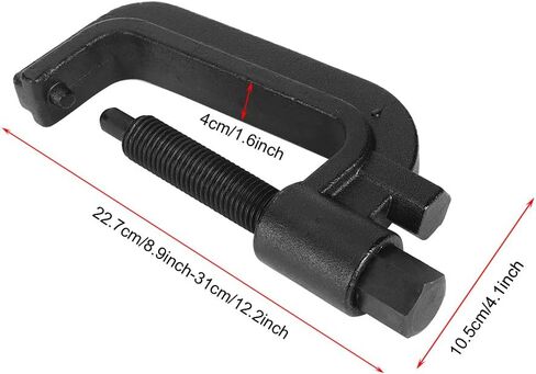 Qiilu Rewritten Heavy Duty Torsion Bar Removal Tool for Vehicles 7/8 Inch Heavy Forged Steel Torsion Key Tool for Auto Repair in Saudi Arabia