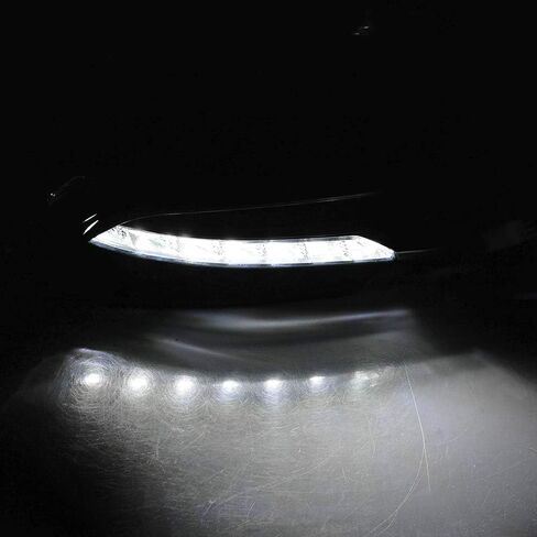 اليسار واليمين LED الضباب ضوء الجمعية DRL النهار تشغيل ضوء لمرسيدس بنز W204 C الفئة C300 2008-2011 in Kuwait