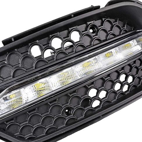 اليسار واليمين LED الضباب ضوء الجمعية DRL النهار تشغيل ضوء لمرسيدس بنز W204 C الفئة C300 2008-2011 in Kuwait