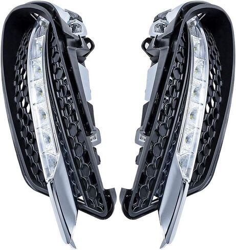 اليسار واليمين LED الضباب ضوء الجمعية DRL النهار تشغيل ضوء لمرسيدس بنز W204 C الفئة C300 2008-2011 in Kuwait