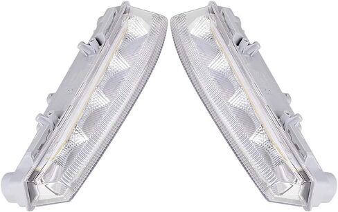 اليسار واليمين LED الضباب ضوء الجمعية DRL النهار تشغيل ضوء لمرسيدس بنز W204 C الفئة C300 2008-2011 in Kuwait