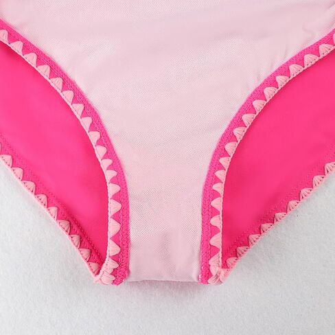 Girls Swimsuit 2 Piece Bathing Suit Bow One-Shoulder Swimsuit Top & Shorts Bikini Set Teen Girls' Swimwear in Saudi Arabia