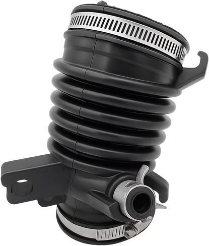 أنبوب خرطوم مدخل منظف هواء السيارة من HZEL، OEM#17225-R1A-A01، أنبوب خرطوم سحب هواء فلتر محرك السيارة المطاطي مع 3 مشابك، استبدال حذاء فلتر المحرك التلقائي، متوافق مع Civic Ilx in Saudi Arabia