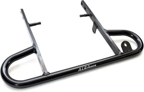 Raptor 700 Wide Rear Grab Bar Bumper Compatible with Yamaha all years - Black in Saudi Arabia
