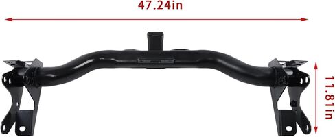 Black Rear Tower Trailer Hitch Replacement for R-a-m 1500 2019-2024 68240557AD in Saudi Arabia