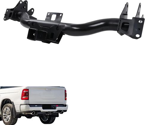Black Rear Tower Trailer Hitch Replacement for R-a-m 1500 2019-2024 68240557AD in Saudi Arabia
