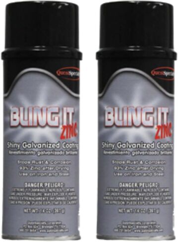 Quest 5710 BLING IT ZINC Shiny Galvanized Coating (2 Pack) in Saudi Arabia