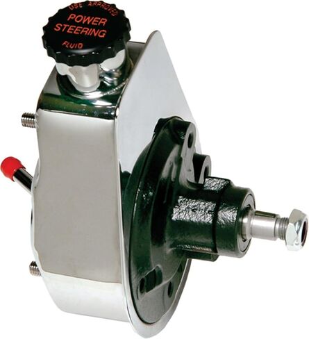 Borgeson 800313 Chrome Rebuilt Saginaw Power Steering Pump in Saudi Arabia