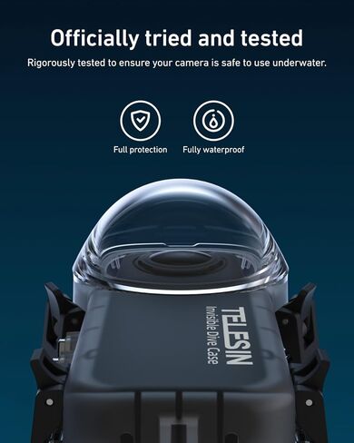 TELESIN Waterproof Case + Dive Filter + Silicone Case + Battery Cover + Tempered Glass Protecter Accessories Bundle Kit for GoPro Hero 11 Hero 10 Hero 9 Underwater Scuba Snorkeling Deep Diving in Saudi Arabia