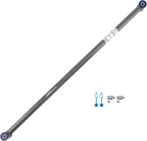 شريط مسار خلفي قابل للتعديل من maxpeedingrods لسيارة Ford Mustang 2005-2014 مع بطانات بولي يوريثين مطورة وتركيبات زيرك الشحوم in Kuwait