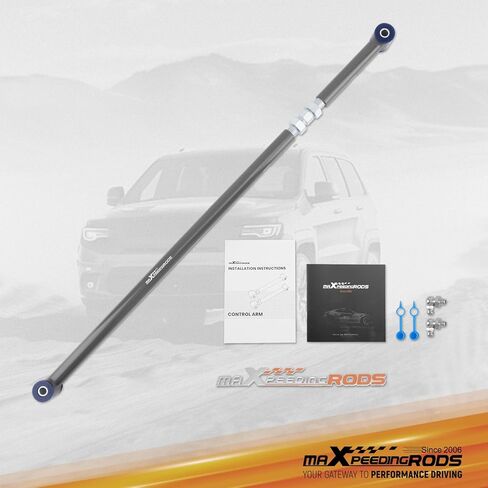 شريط مسار خلفي قابل للتعديل من maxpeedingrods لسيارة Ford Mustang 2005-2014 مع بطانات بولي يوريثين مطورة وتركيبات زيرك الشحوم in Kuwait