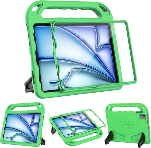BMOUO Kids Case for iPad Air 11 inch M4 (2026)/M3 (2025)/M2 (2024), Blue in Kuwait