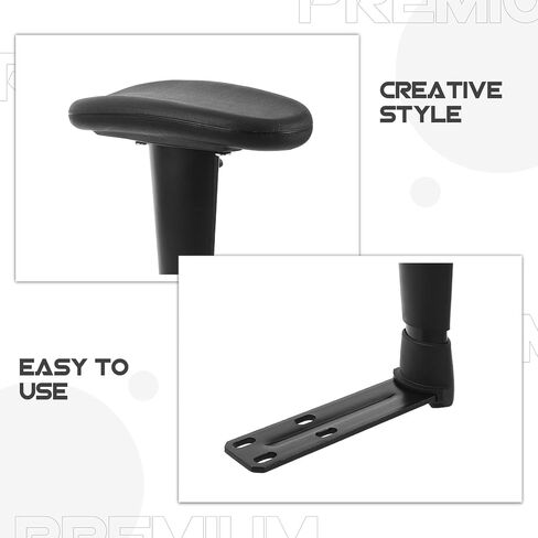 Garneck Replacement Armrest for Office and Gaming Chairs Soft PU Thick Padding Elbow Support Computer Chair Parts Easy Installation Ergonomic Cushion in Saudi Arabia