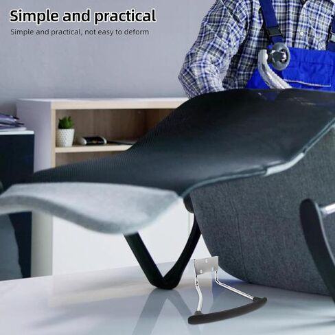 Office Chair Armrest Replacement Pads Steel Chair Arms Pair Wear-Resistant Arm Pads for Long Sitting Use in Saudi Arabia