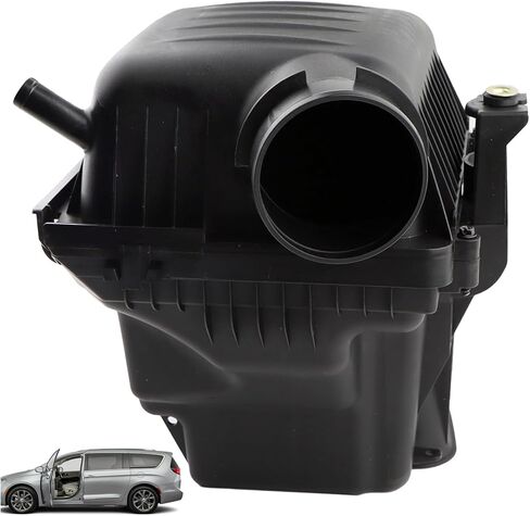 MUCO Air Intake Cleaner Box Housing 4861743AD Compatible for Chrysler 300 2011-2020 Charger 2011-2020 3.6L Air Intake Housing Box w/o Filter 04861743AD in Saudi Arabia