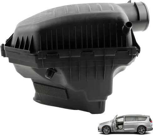 MUCO Air Intake Cleaner Box Housing 4861743AD Compatible for Chrysler 300 2011-2020 Charger 2011-2020 3.6L Air Intake Housing Box w/o Filter 04861743AD in Saudi Arabia