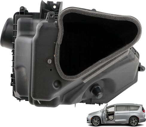 MUCO Air Intake Cleaner Box Housing 4861743AD Compatible for Chrysler 300 2011-2020 Charger 2011-2020 3.6L Air Intake Housing Box w/o Filter 04861743AD in Saudi Arabia