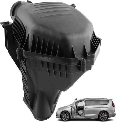 MUCO Air Intake Cleaner Box Housing 4861743AD Compatible for Chrysler 300 2011-2020 Charger 2011-2020 3.6L Air Intake Housing Box w/o Filter 04861743AD in Saudi Arabia