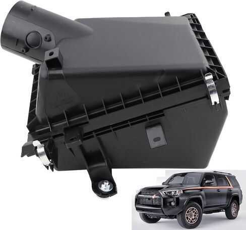 MUCO مدخل هواء منظف صندوق الإسكان متوافق لتويوتا 4 عداء 4.0L V6 2010 2011 2012 13 14 15 16 2017 2018 2019 2020 2021 مدخل هواء صندوق الإسكان ث/س مرشح 17700-31861 in Kuwait